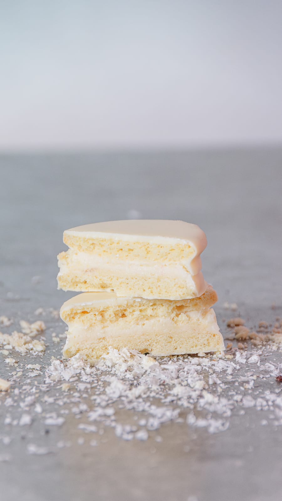 Alfajor Mousse de Limón