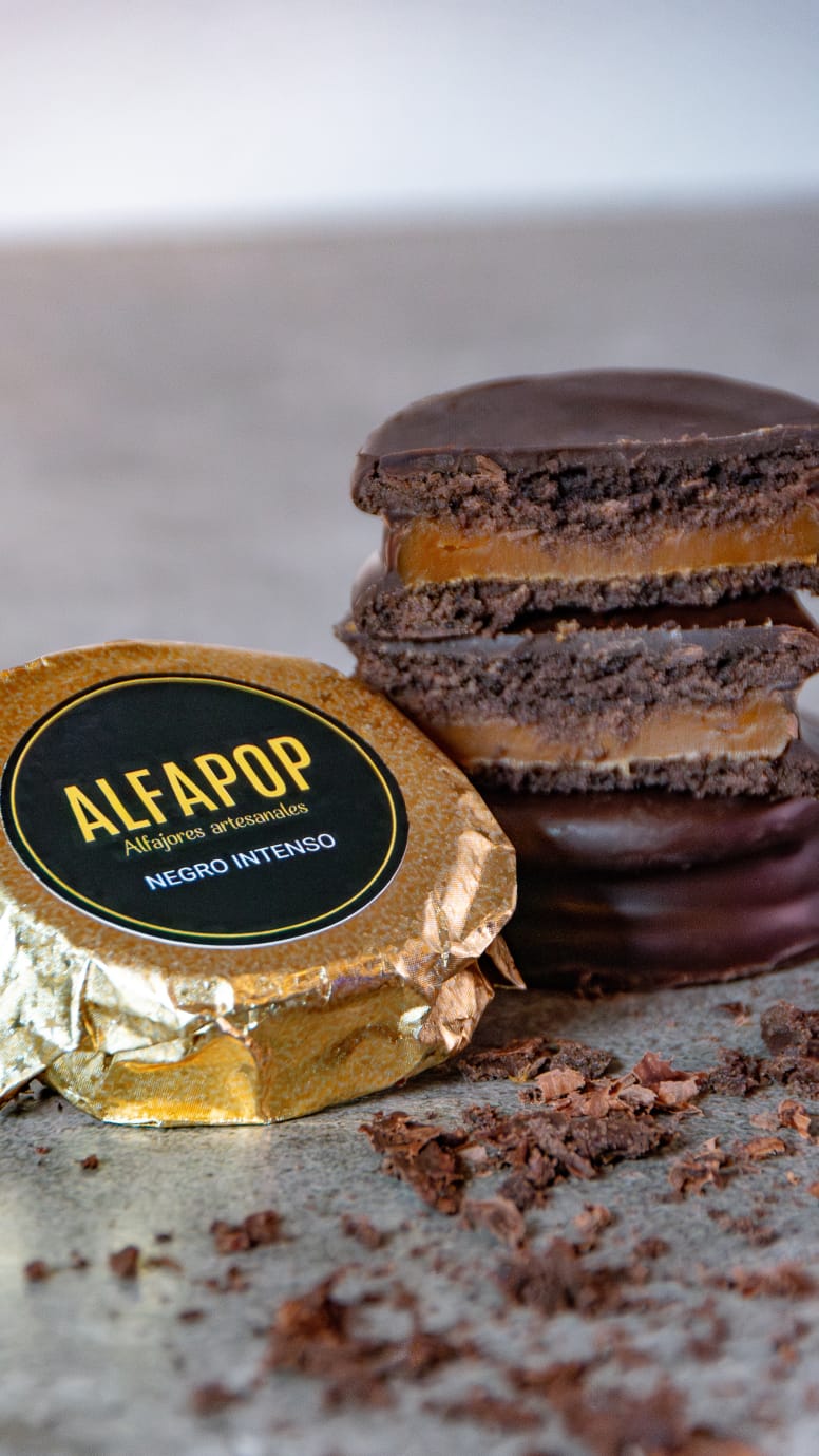 Alfajor Negro con Sal Marina